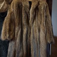 Cappotto vintage in vera marmotta