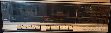 lettore cassette vintage aiwa