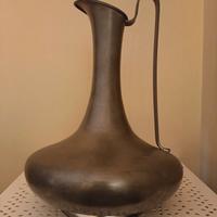 caraffa in peltro anni Settanta