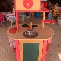 Cucina in legno per bambini