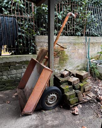 Carrello per motocoltivatore