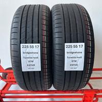 2 gomme 225 55 17 Bridgestone