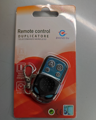 Telecomando per cancelli universale
