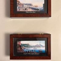 Set 2 scatole in radica Gay-Odin