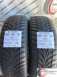 2 PNEUMATICI 185/65 R15 CEAT INVERNALI SEMINUOVE