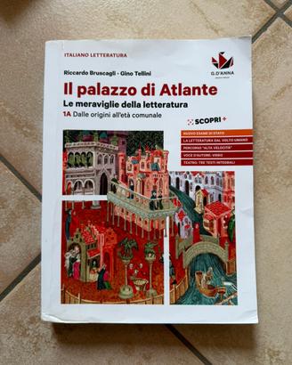 Libro di italiano “Il Palazzo di Atlante”