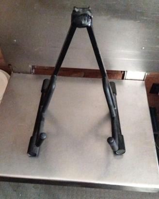 Supporto per chitarra in ferro pieghevole