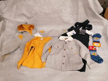 set bambino in cotone 9 mesi BLUKIDS OVS