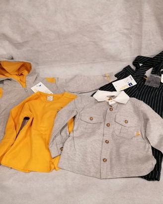 set bambino in cotone 9 mesi BLUKIDS OVS
