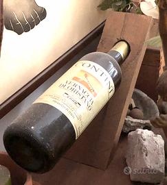 Porta Bottiglia Equilibrio Castagno+Vario Vini