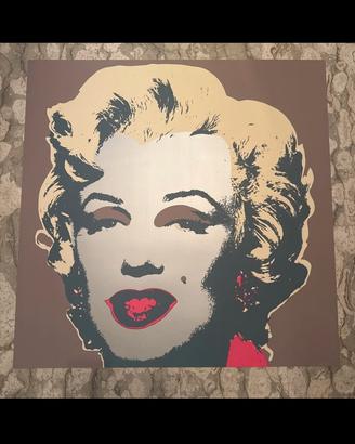 Silkscreen Andy Warhol "Marylin Sunday b.morning