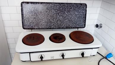 Piano cottura elettrico vintage funzionante