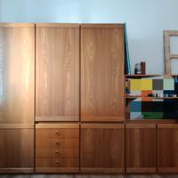 armadio e letti singoli