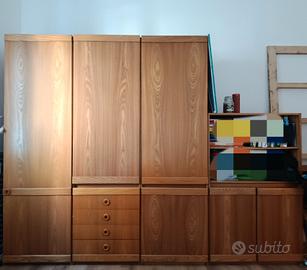 armadio e letti singoli