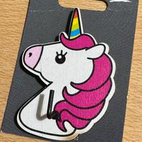 Gancio adesivo unicorno