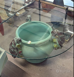 Tavolino in vetro basso Nuovo da esposizione 363/U