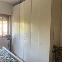 Armadio bianco legno laccato ALTO