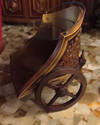 carrello a forma di biga