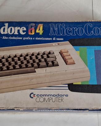 C64 biscottone + Alimentatore + box