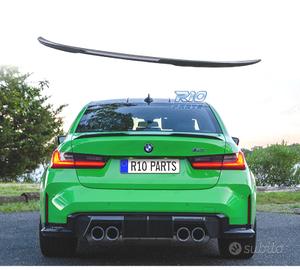 SPOILER ALETTONE BMW F30 F80 M3 LOOK CARBONIO
