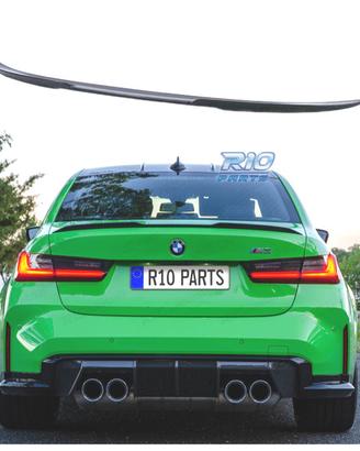 SPOILER ALETTONE BMW F30 F80 M3 LOOK CARBONIO