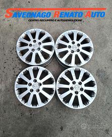 4 cerchi lega OPEL 16" POLLICI