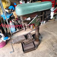 trapano a colonna completo di morsa 6 velocità 