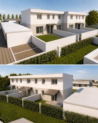 Villetta a schiera di 140 m² con 4 locali e box au