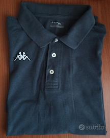 Polo uomo Kappa grigio maniche corte Cotone XL
