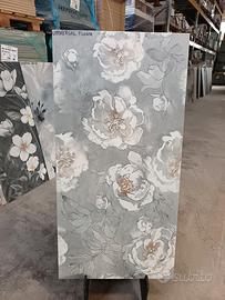 Gres Porcellanato Decoro Peonia 60x120