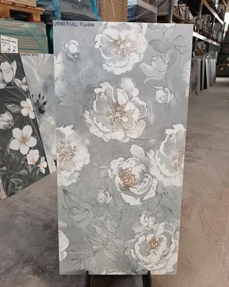 Gres Porcellanato Decoro Peonia 60x120