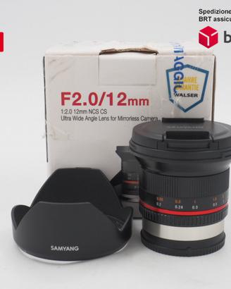 Samyang 12 F2 NCS CS (Fujifilm)