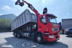 RENAULT PREMIUM 450 GRU E RIBALTABILE