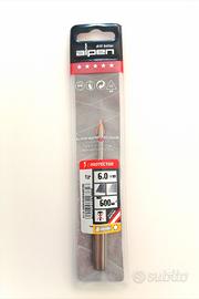 Punta trapano per gres porcellanato diametro 6 mm