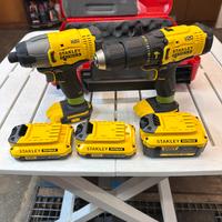 Kit completo Trapano e Avvitatore Stanley