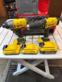 Kit completo Trapano e Avvitatore Stanley