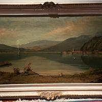 Quadro olio su tela XIXsec. scuola lombardo-veneta