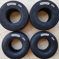 Set pneumatici go-kart MINI MG SC2 gialle al 90%