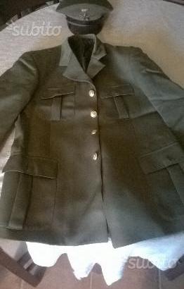 Giacca cappello militare originali e.i. lebole fav