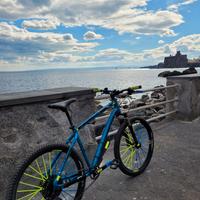 Mountain bike mtb Rockrider st 540 V2 azzurra XL
