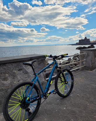 Mountain bike mtb Rockrider st 540 V2 azzurra XL