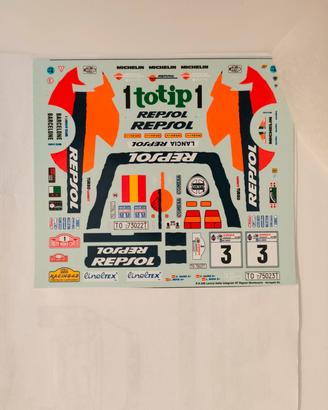 1/43 Racing43 Decals Lancia Delta HF Integrale