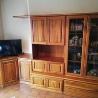 MOBILE TELEVISIONE LEGNO CUCINA SALA SHABBY CHIC