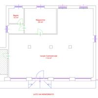 Negozio fronte strada in centro