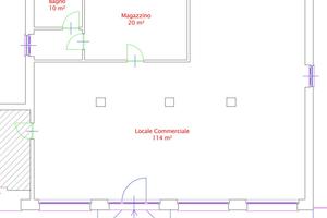 Negozio fronte strada in centro