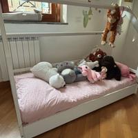 Letto capanna bambini 1-6 anni