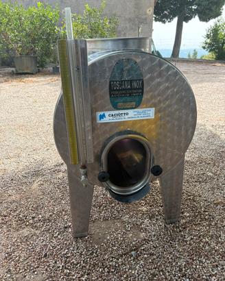 Recipiente 250 litri per vino o olio
