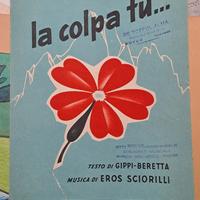 Libretti spartiti San Remo 1956