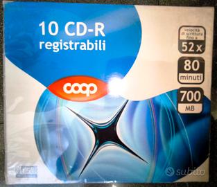 CD-R CD registrabili 700MB 52X 80 min