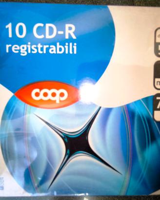 CD-R CD registrabili 700MB 52X 80 min